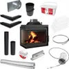 Kamineinsatz Gusseisen KRATKI SIMPLE links 8 kW Ø 200 Produktbild-Vorschau 3
