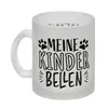 Meine Kinder bellen Hunde Glas Tasse Produktbild-Vorschau 2
