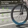 28 Zoll City E-Bike mit abnehmbarem 720Wh Akku und bis zu Produktbild-Vorschau 5