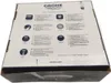 The image shows the side of a cardboard box with product information and diagrams. Produktbild-Vorschau