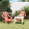 vidaXL Kinder-Gartenstühle 2 Stk. Rot 37x34x44 cm PP Produktbild-Vorschau 2