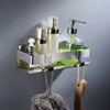 Duschablage Ohne Bohren 1 Stück, Gebürsteter Edelstahl, Produktbild-Vorschau 5