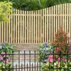 Relaxdays Beetzaun Metall, HxB: 71 x 247 cm, Garten Produktbild-Vorschau 5