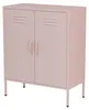 Szafka metalowa Lendo Online, 80x40x100 cm, kolor różowy Podgląd zdjęcia produktu 4
