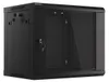 Lanberg Rack Wandschrank 48,30cm (19") 9U/600X450 Glastür Produktbild-Vorschau 2