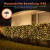 Peviasot Solar Lichternetz Lichterkette 2M x 2M Produktbild-Vorschau 2