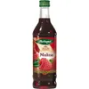 A bottle of raspberry syrup on a white background. Produktbild-Vorschau