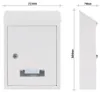 Profirst Mail PM 400 Briefkasten Weiß Produktbild-Vorschau 3