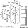 Bosch BFL524MB0 EB kuchenka mikrofalowa 800W czarna Podgląd zdjęcia produktu 5
