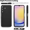 Für Samsung Galaxy A25 5G - Schwarz Silikon Schutz Hülle + Produktbild-Vorschau 5