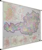 Österreich Wandkarte Postleitzahlen 1:500.000 Produktbild-Vorschau 2