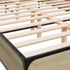Bettgestell Sonoma-Eiche 160x200 cm Holzwerkstoff und Produktbild-Vorschau 7