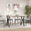 PUEAZU Esstisch-Gestell in Y-Form 120x60x73 cm Stahl - Produktbild-Vorschau 3