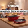 STONELINE® Bräter 40x22 cm 5,8 l Aluminiumguss | mit Deckel Produktbild-Vorschau 9