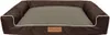A brown and gray dog bed is shown against a white background. Anteprima dell’immagine prodotto