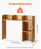 SucceBuy 2-stöckiges Schreibtisch-Bücherregal aus Holz, Produktbild-Vorschau 7