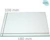 Ersatzglas für Grablaterne | Grablicht - Klarglas - nach Produktbild-Vorschau 1