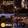 LUMILED Solar Lichterkette Aussen 12M 100x LED Kupferdraht Produktbild-Vorschau 11