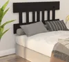 vidaXL Tête de lit noire 183,5x3x81 cm pin massif Voir les images du produit 7