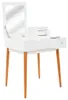 vidaXL Toaletní stolek se zrcadlem MDF 60 x 50 x 86 cm Náhled obrázku produktu 8
