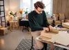 Quadratische Geschenkbox mit Sichtfenster 30x30x10 cm x2 Produktbild-Vorschau 7