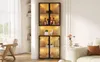 Glasvitrine - 62x32x160 cm Eiche - integrierte LED & Produktbild-Vorschau 20