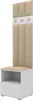 Garderoben-Set Nela IV LUX, gepolsterte Garderobe 50 cm mit Produktbild-Vorschau 1