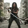 Katana inspiré de Michonne - Sabre de samouraï décoratif Voir les images du produit 9
