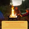 People gathered around a fire pit in an outdoor setting. Produktbild-Vorschau