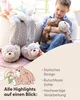 NICI Hausschuhe Bär Finni Gr. 40-43 (L) - grau - Warme Produktbild-Vorschau 4