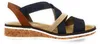 Rieker Schuhe Damen Keil Sandaletten Sandalen V3663, Produktbild-Vorschau 37
