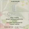 Clinique Stay-Matte Sheer Pressed Powder, Skóra tłusta, Podgląd zdjęcia produktu 3