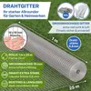 TTL GARDEN Drahtgitter 1m x 25m – 19mm Masche verzinkt Produktbild-Vorschau 2
