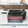 Fritteuse Double 2x3L 2x1800W Schwarz Produktbild-Vorschau 21