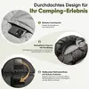 Sekey Schlafsack 220x80 cm 3-Jahreszeiten-Deckenschlafsack Produktbild-Vorschau 5