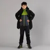 Cmp Kid Jacket Fix Hood Nero Nero 164 Produktbild-Vorschau 4