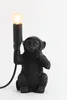 Light & Living - lampe de table - Monkey - noir - plastique Voir les images du produit 10