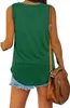 ASKSA Damen Bluse V-Ausschnitt Ärmellose Einfarbige T-Shirt Produktbild-Vorschau 3
