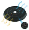 A diagram showing a charcoal filter for an appliance, illustrating airflow and the filtering material. Produktbild-Vorschau