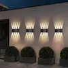 ZMH LED Wall Light Outdoor Black Up Down Warm White Anteprima dell’immagine prodotto 15