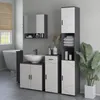 Armoire de salle de bain Kleankin, meuble haut avec étagère Voir les images du produit 7