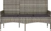 A studio shot of a three-seater garden bench with cushions. Náhľad obrázku produktu