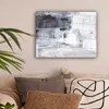MuchoWow® - Leinwandbilder - Kunst - Farbe - Weiß - Schwarz Produktbild-Vorschau 2