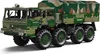 A detailed model of a military truck with camouflage tarp. Produktbild-Vorschau
