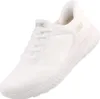 A white Skechers sneaker is shown against a white background. Voir les images du produit