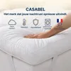 CASABEL Cloud Matras Topper 150 x 200 cm Extra Dik in Productafbeelding-voorbeeld 9