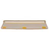 vidaXL Podkładki pod stopy 15 sztuk 65x21x4 cm złote Podgląd zdjęcia produktu 5