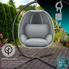 KESSER® Luxe Hängesessel mit Gestell + weicher Sitzkissen, Produktbild-Vorschau 6