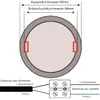 LED Einbaustrahler IP54 5W Druckguss - tagesweiß Produktbild-Vorschau 4