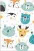 MuchoWow® Poster Tiere - Kinder - Muster - Jungen - Mädchen Produktbild-Vorschau 1